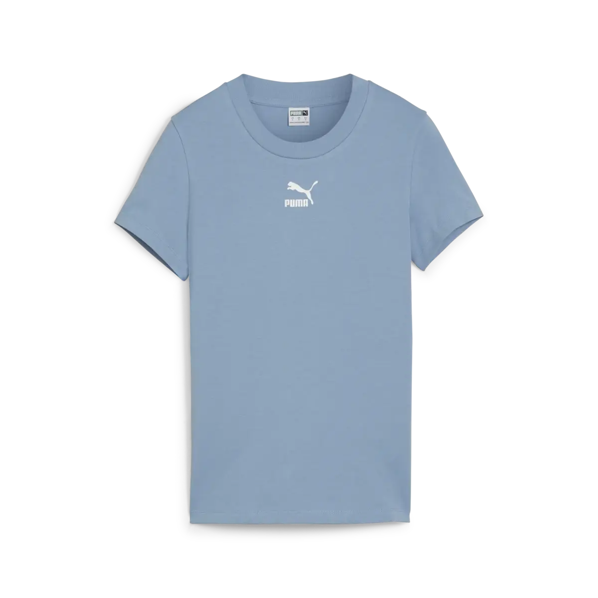 Puma Classics Slim Tee Mavi Kadın T-Shirt