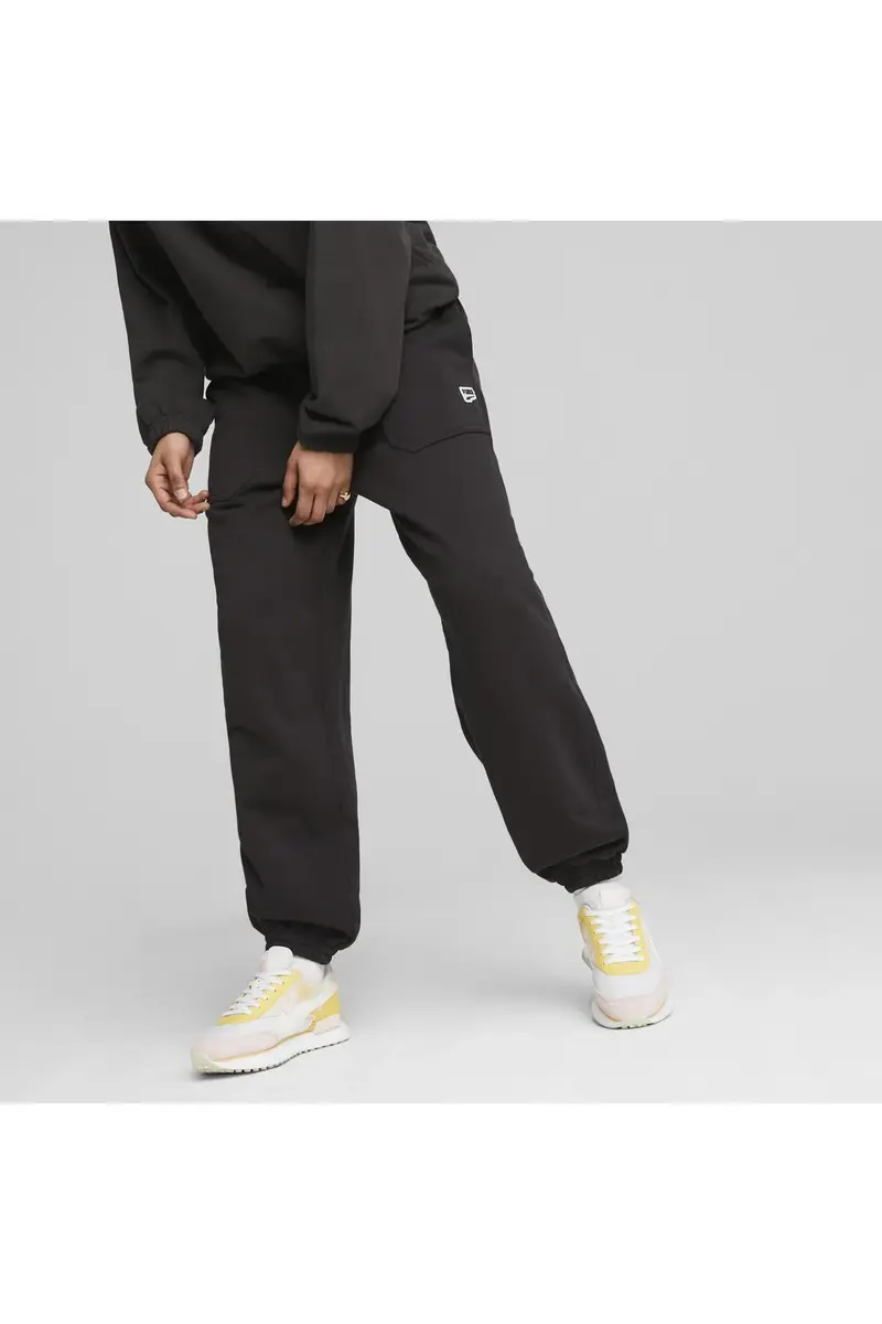 Puma DOWNTOWN Sweatpants TR Siyah Kadın Eşofman Altı