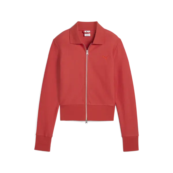 PUMA PREMIUM ESS Cardigan Kırmızı Kadın Ceket