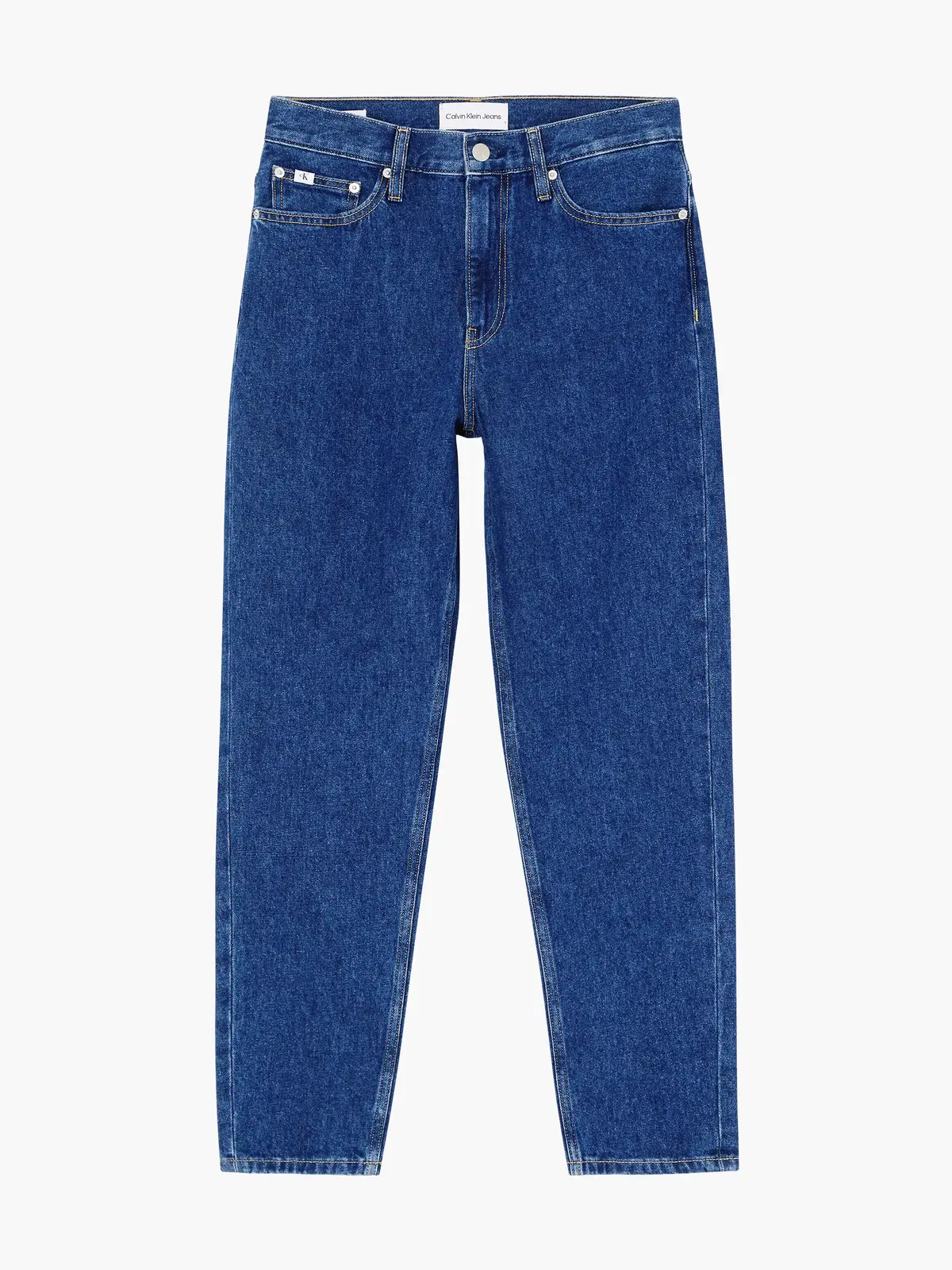 Calvin Klein MOM JEAN Kadın Mavi Kot Pantolon