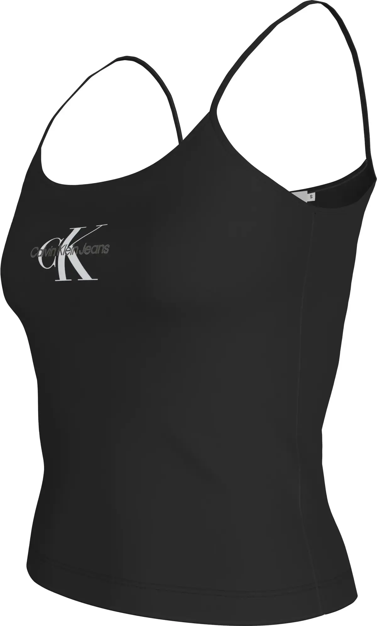 Calvin Klein MONOLOGO STRAPPY TAN, BEH Siyah Kadın T-Shirt & Polo