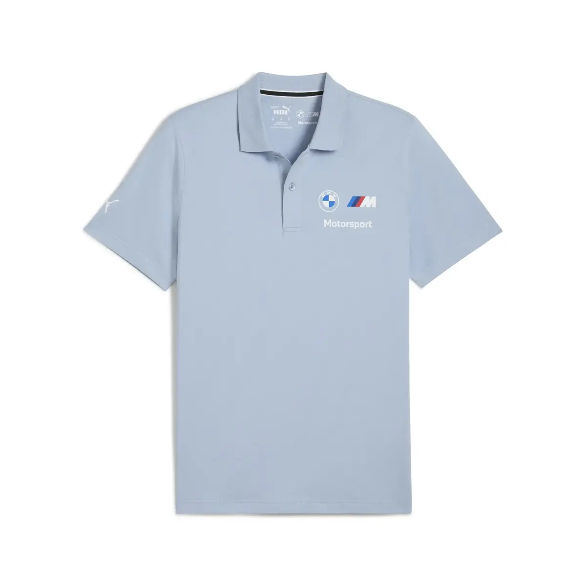 PUMA BMW MMS ESS Polo Mavi Erkek Polo T-Shirt