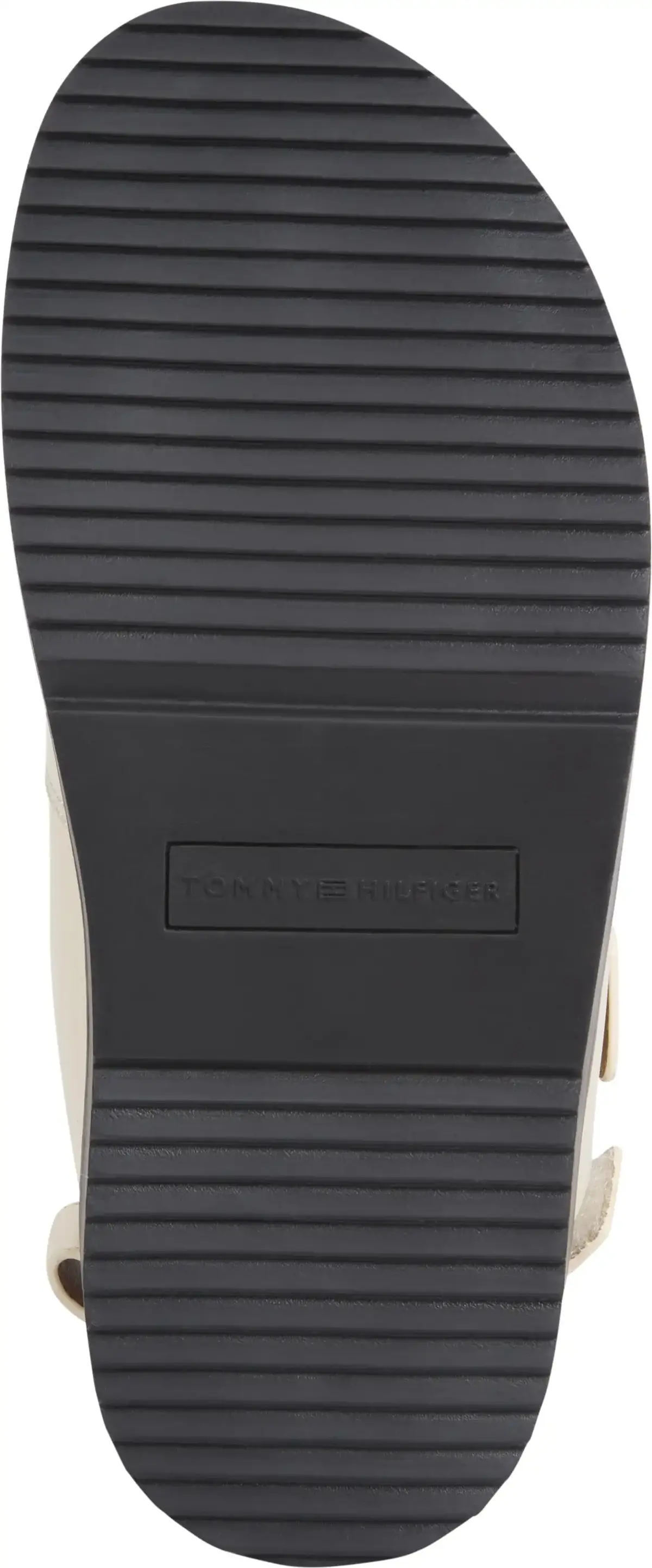 Tommy Hilfiger LEATHER SPORTY SANDA, ACJ Krem Kadın Terlik