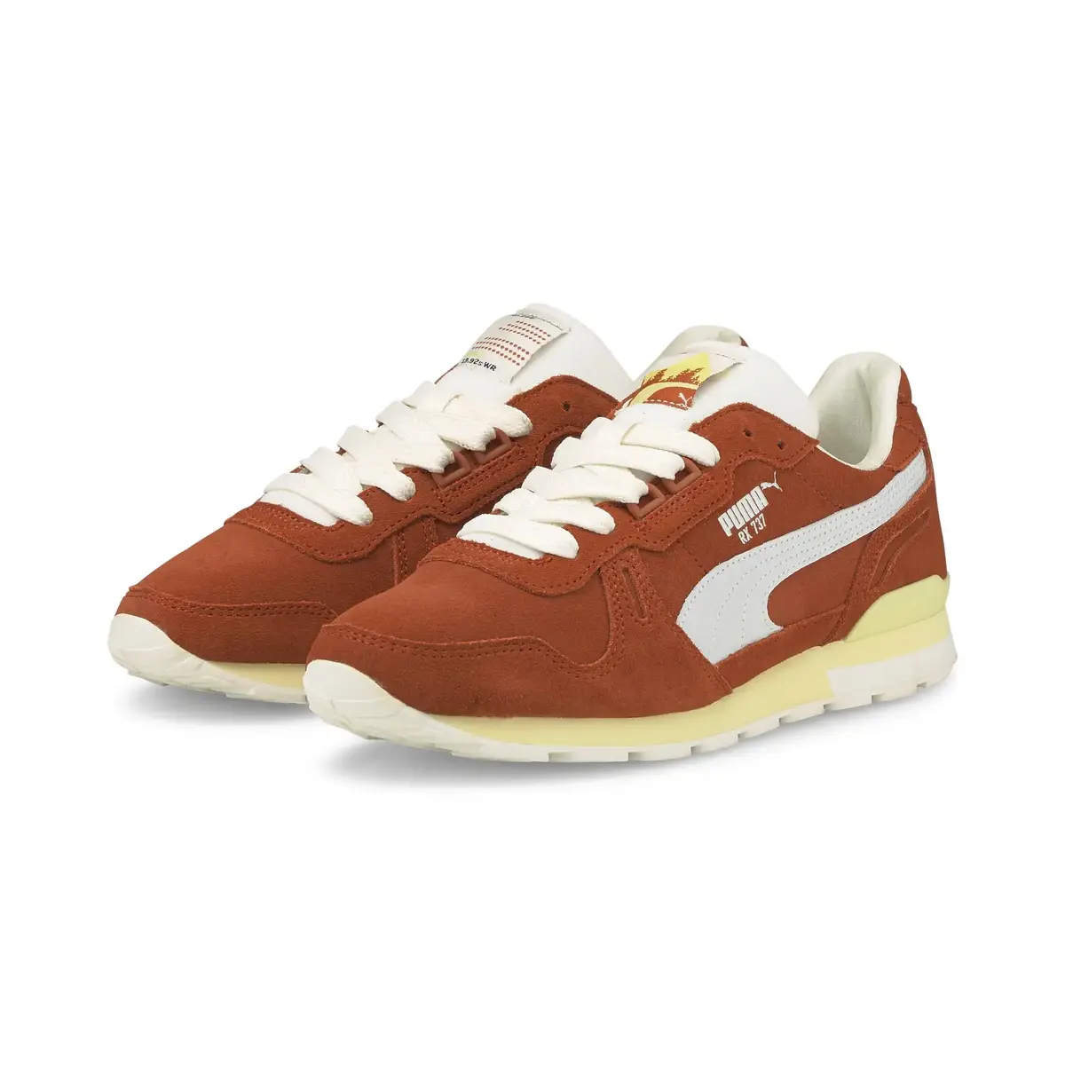 Puma Rx 737 Echo Summit Turuncu Erkek Günlük Spor Ayakkabı