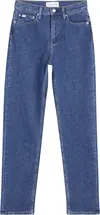Calvin Klein AUTHENTIC SLIM STRAI Kadın Mavi Kot Pantolon