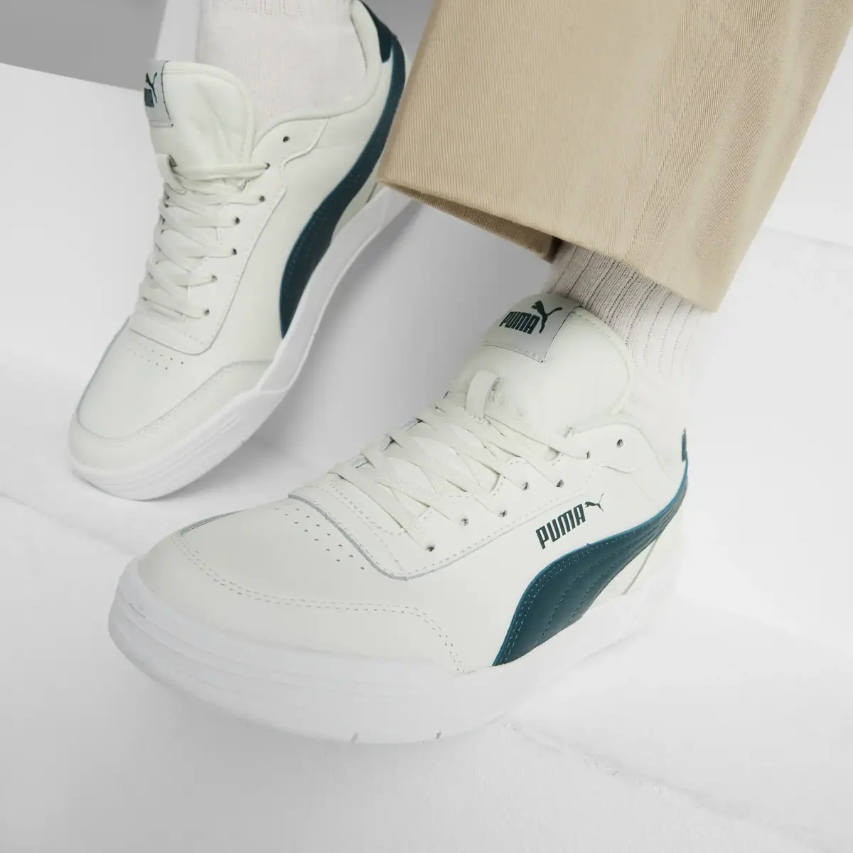 Puma Caracal Bej Erkek Spor Ayakkabı
