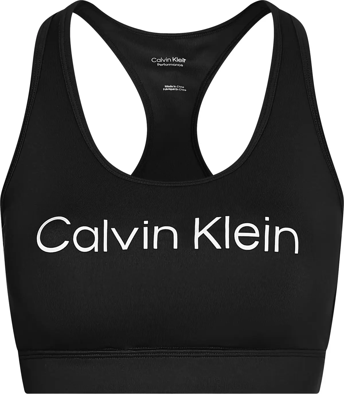 Calvin Klein WO - Medium Support Kadın Siyah Spor Sütyeni