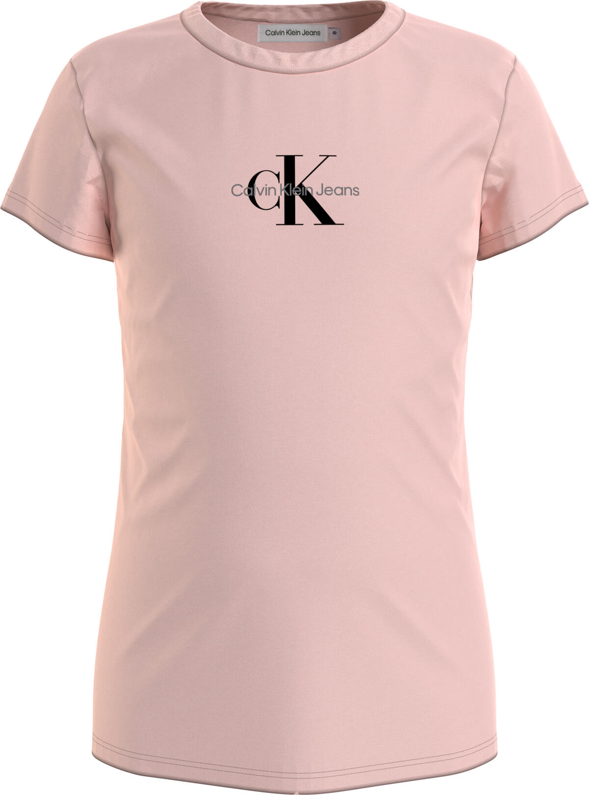 Calvin Klein MICRO MONOGRAM TOP Kadın Pembe T-Shirt