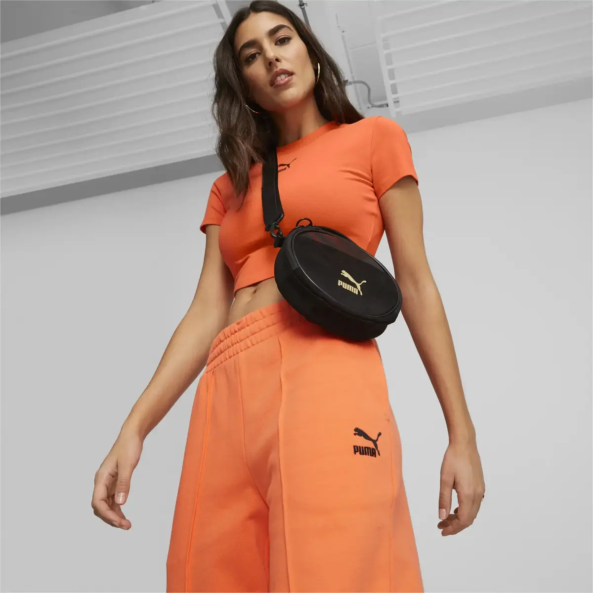 Puma Classics Seasonal Circle Bag Kadın Siyah Kol Çantası