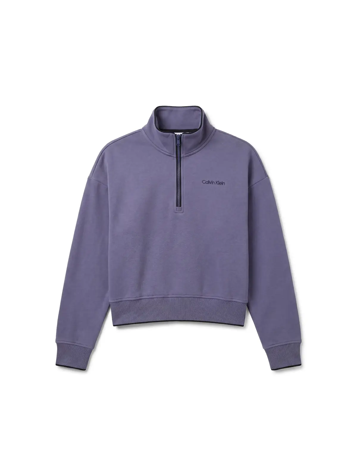 Calvin Klein BRUSHED FRENCH TERRY, C53 Mor Kadın Sweatshirt