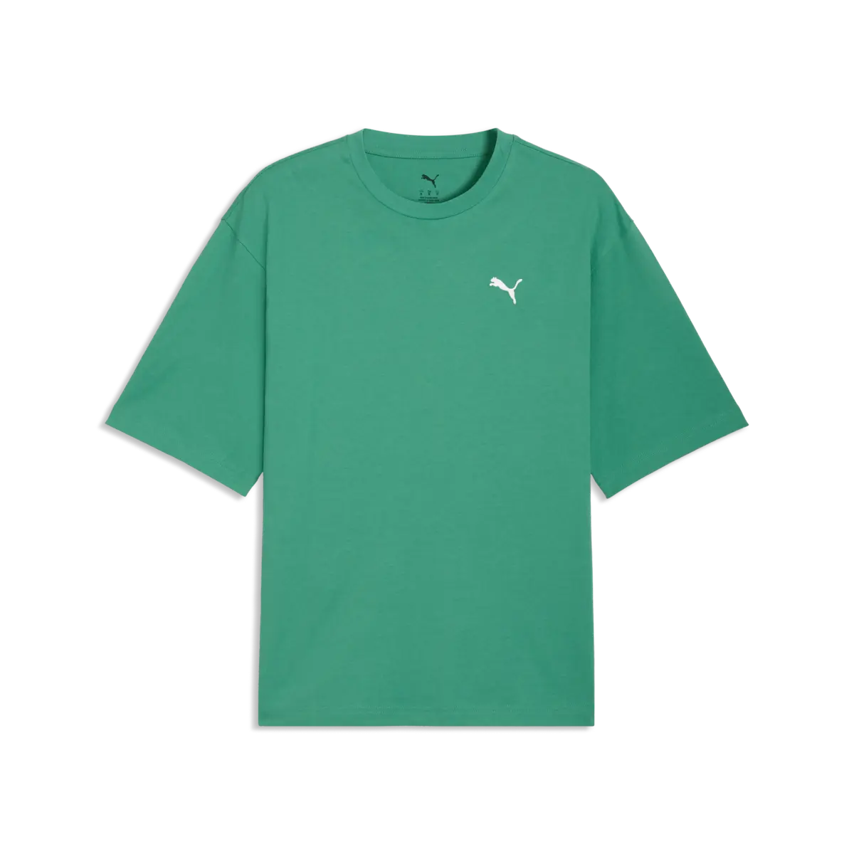 Puma WARDROBE ESS Boxy Tee Yeşil Erkek T-Shirt