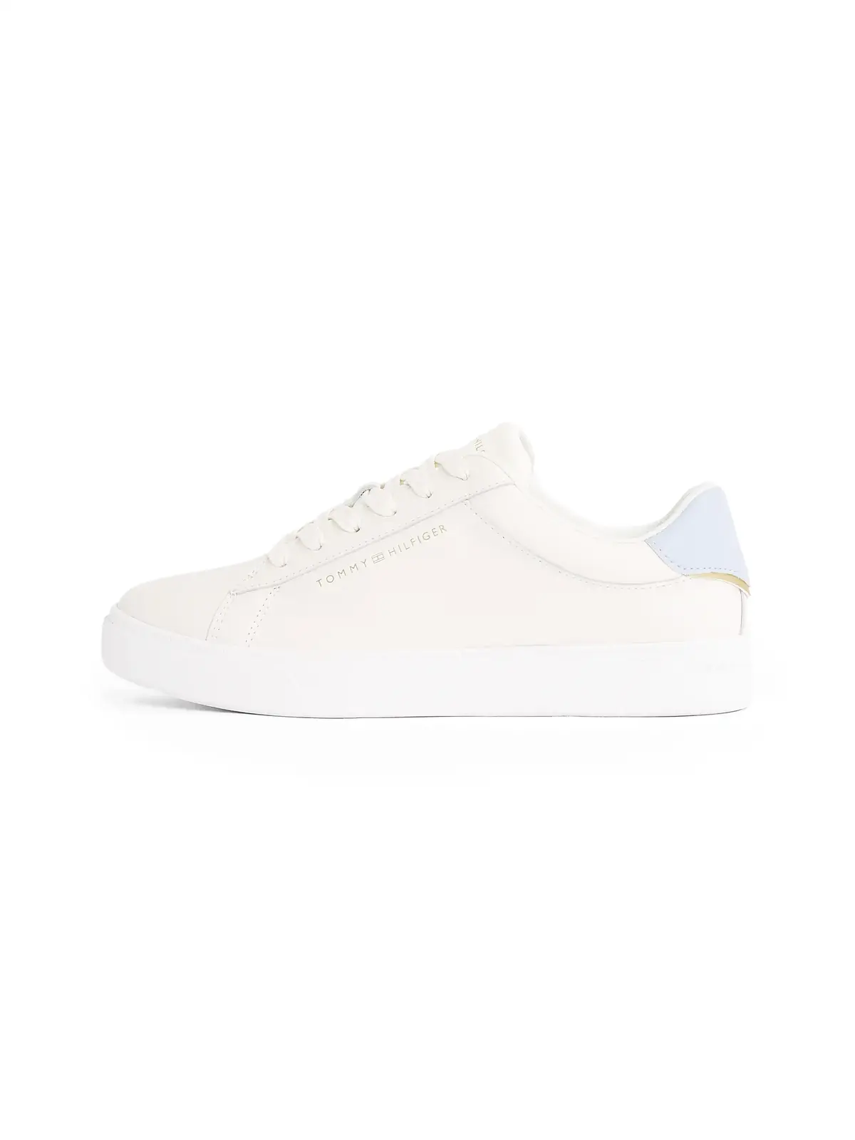 Tommy Hilfiger ESSENTIAL COURT SNEA Beyaz Kadın Spor Ayakkabı & Sneaker