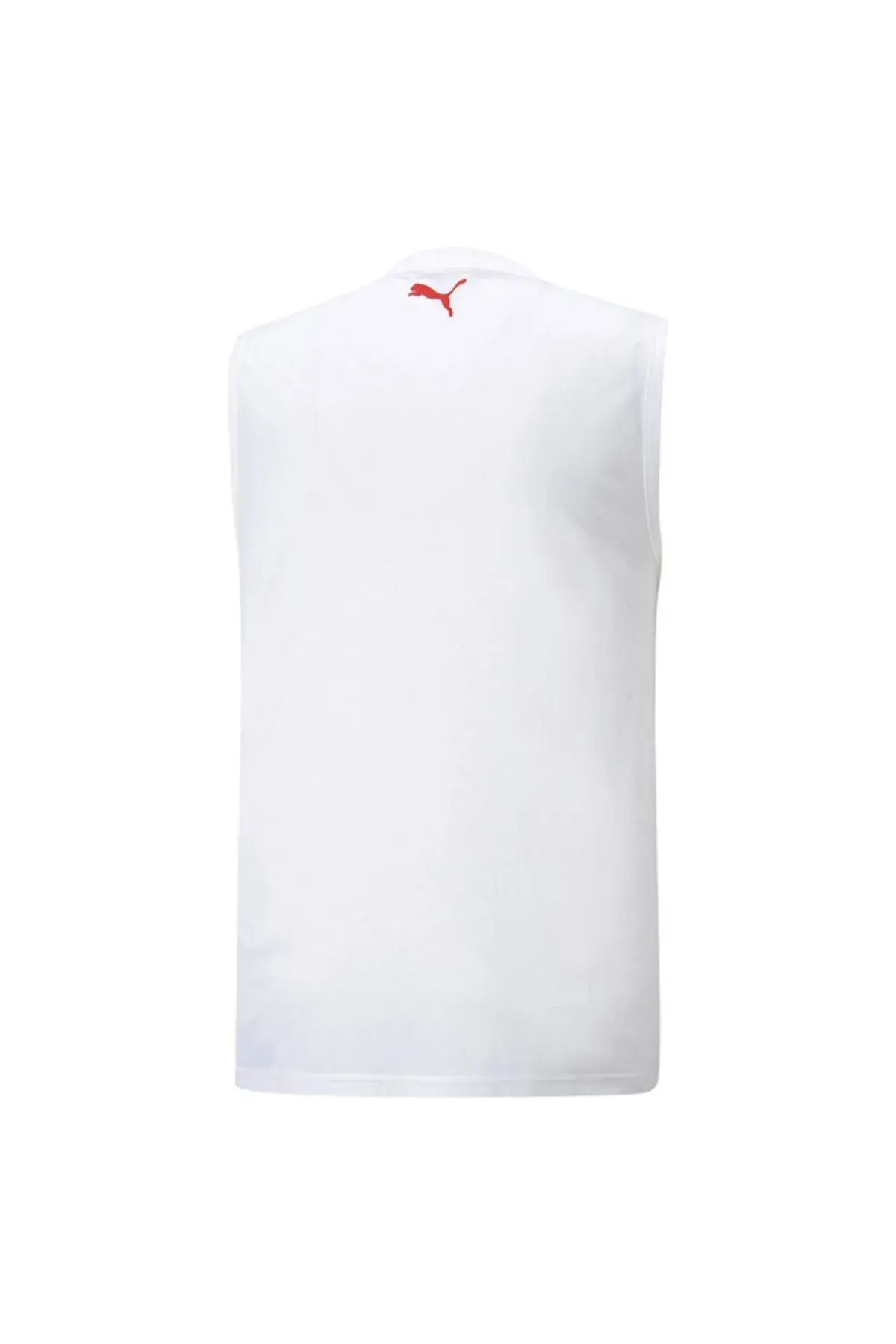 Puma Fast Break Basketbol Kolsuz T-Shirt 2 Beyaz Erkek Basketbol Kolsuz T-Shirt