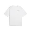 PUMA WARDROBE ESS Boxy Tee Beyaz Erkek T-Shirt