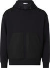 Calvin Klein MIXED MEDIA HOODIE Erkek Siyah Hoodie