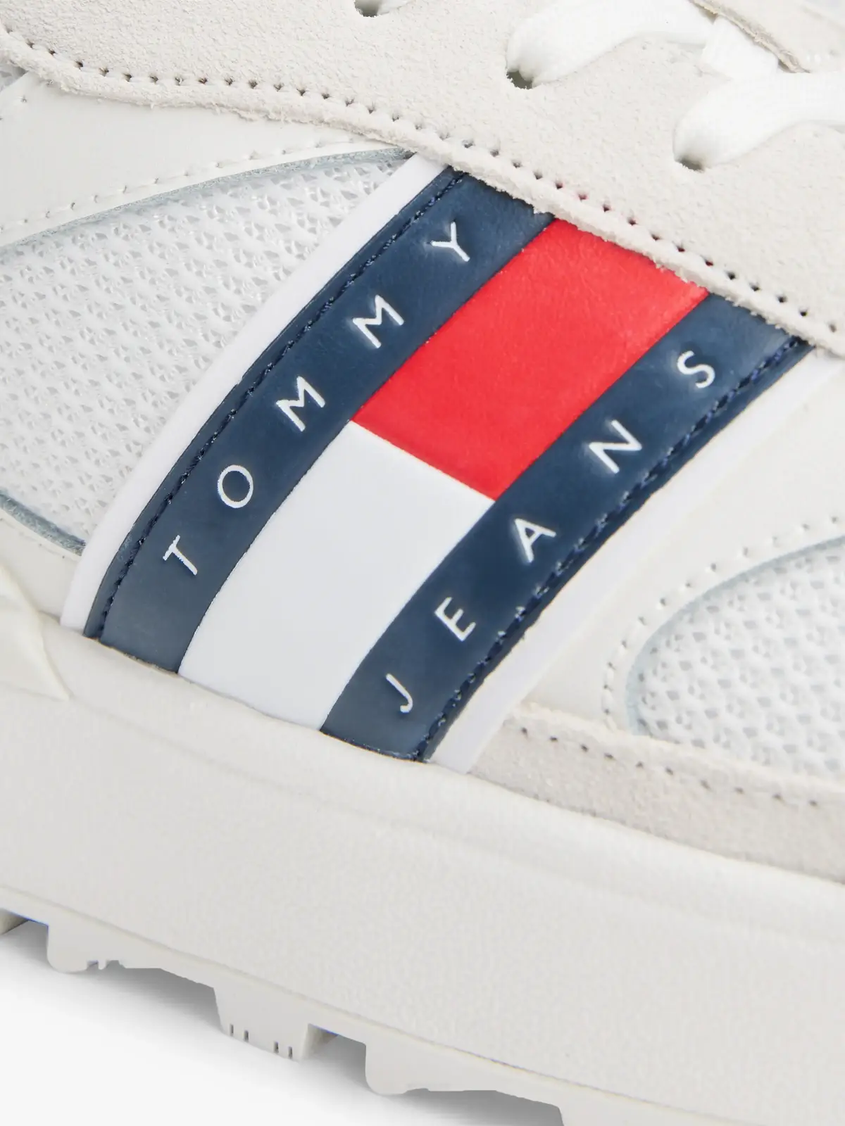 Tommy Hilfiger TJM TECHNICAL RUNNER, YBL Beyaz Erkek Spor Ayakkabı & Sneaker