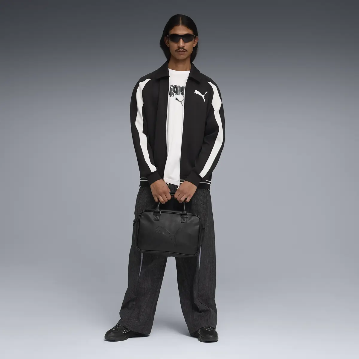 Puma T7 Relaxed Track Jacket Siyah Erkek Ceket