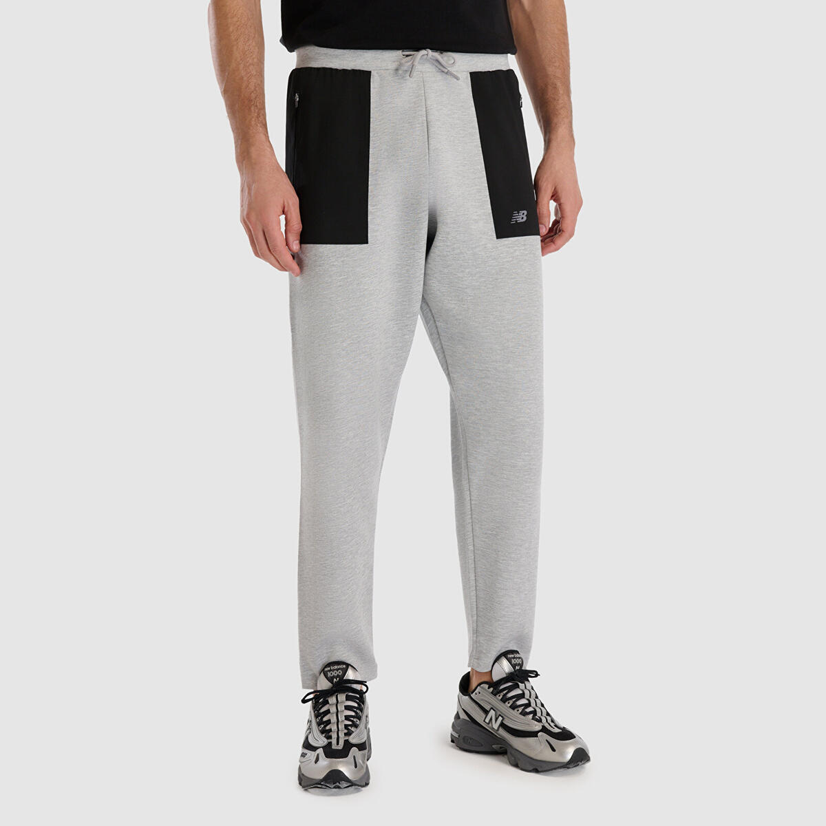New Balance MNP1516 Erkek Gri eşofman Altı