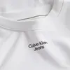 Calvin Klein STACKED LOGO CREW NE Erkek Beyaz Sweatshirt