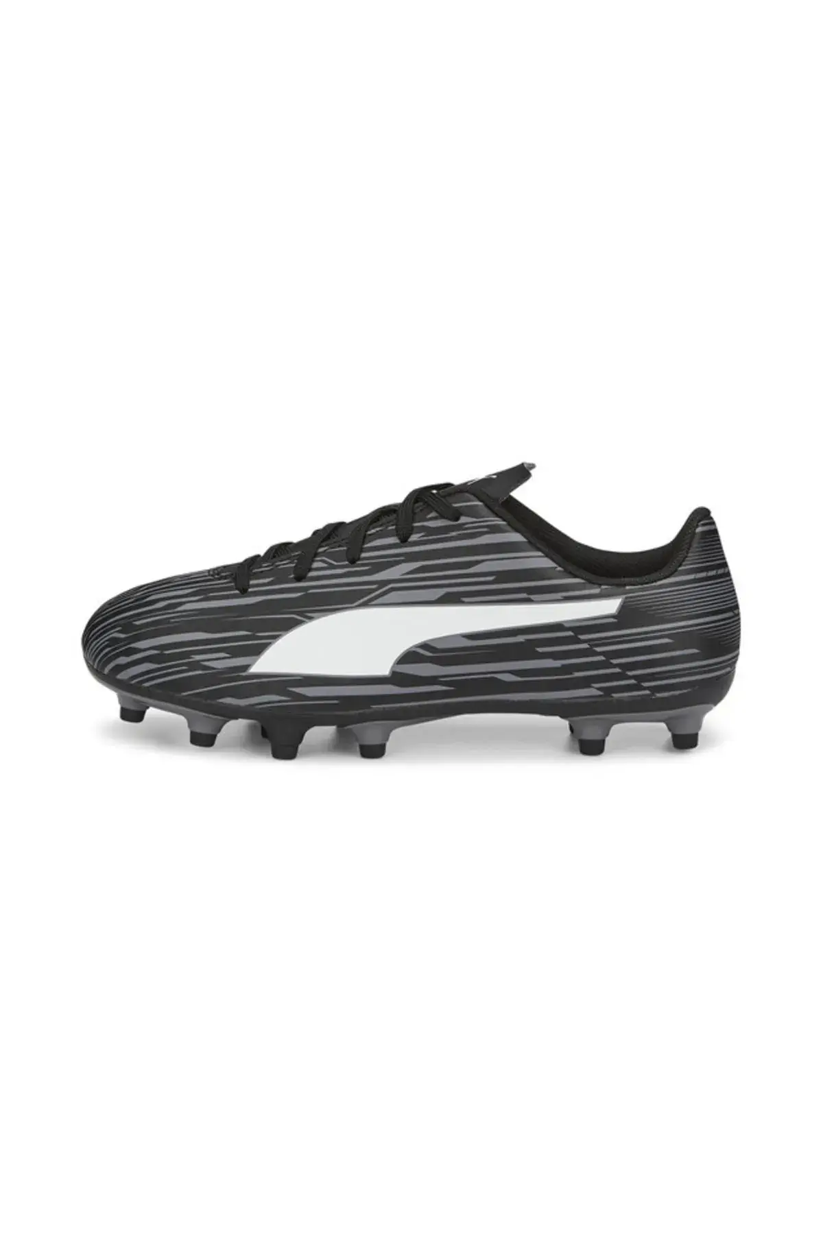 Puma Rapido Iıı Fg/Ag Jr Siyah Çocuk Çocuk Krampon