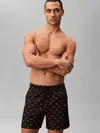 Calvin Klein MEDIUM DRAWSTRING CO Siyah Erkek Logolu Deniz Şortu
