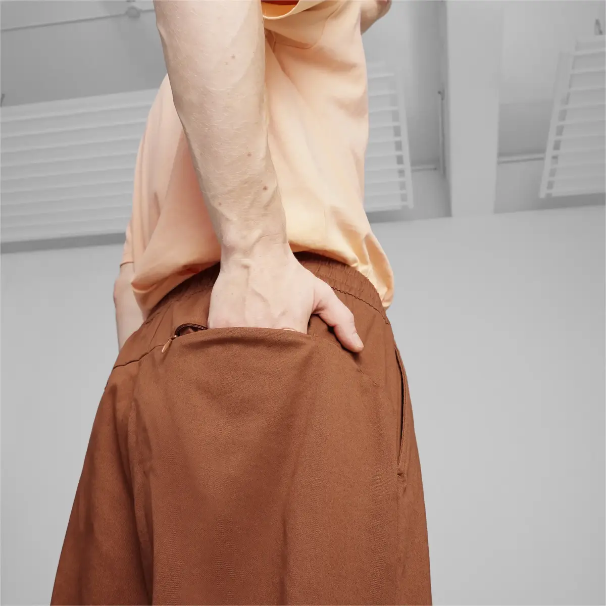 Puma BETTER CLASSICS Woven Pants Kahverengi Erkek Eşofman Altı