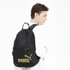 PUMA Phase Siyah Gold Logo Sırt Çantası