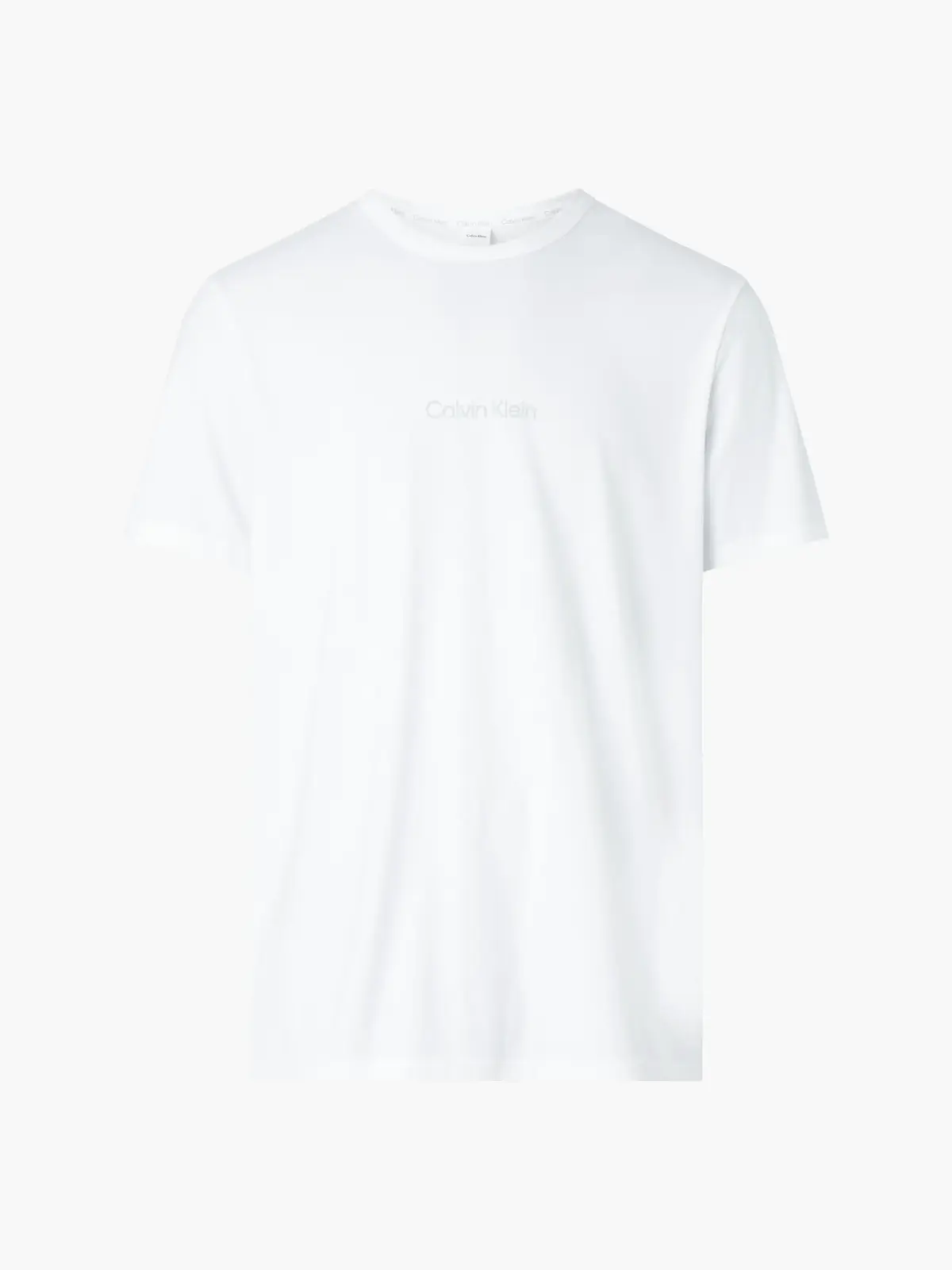 Calvin Klein EO/ S/S T-Shirts Erkek Beyaz T-Shirt