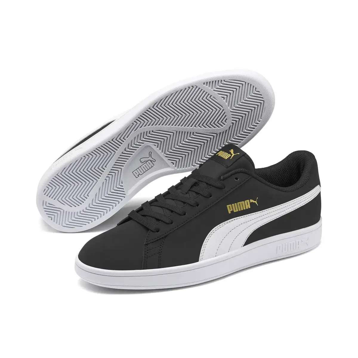 Puma Smash v2 Buck Siyah Erkek Günlük Spor Ayakkabı