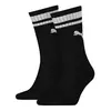 PUMA CREW HERITAGE STRIPE 2P UNISEX Siyah Çorap