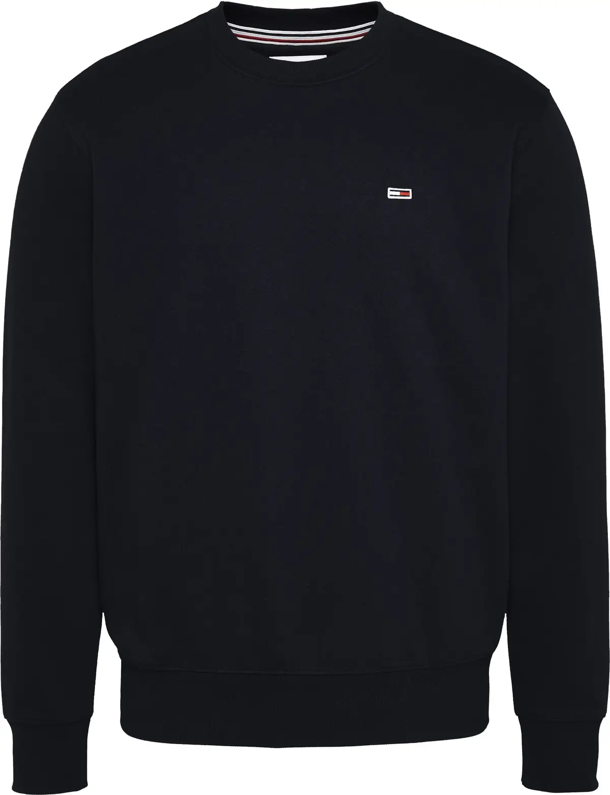 Tommy Hilfiger TJM REGULAR FLEECE C Erkek Siyah Sweatshirt