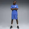 Puma Posterize Tee II Mavi Erkek T-Shirt & Polo
