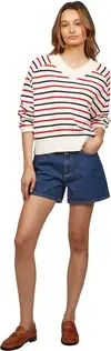 Tommy Hilfiger DNM MINI SHORT HW AC, 1A4 Mavi Kadın Şort