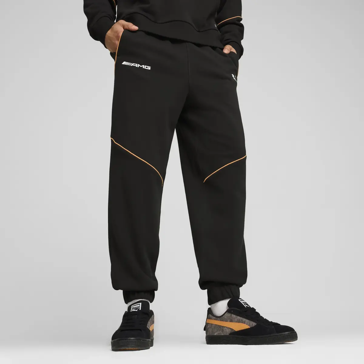 Puma AMG Sweat Pants Siyah Erkek Eşofman Altı