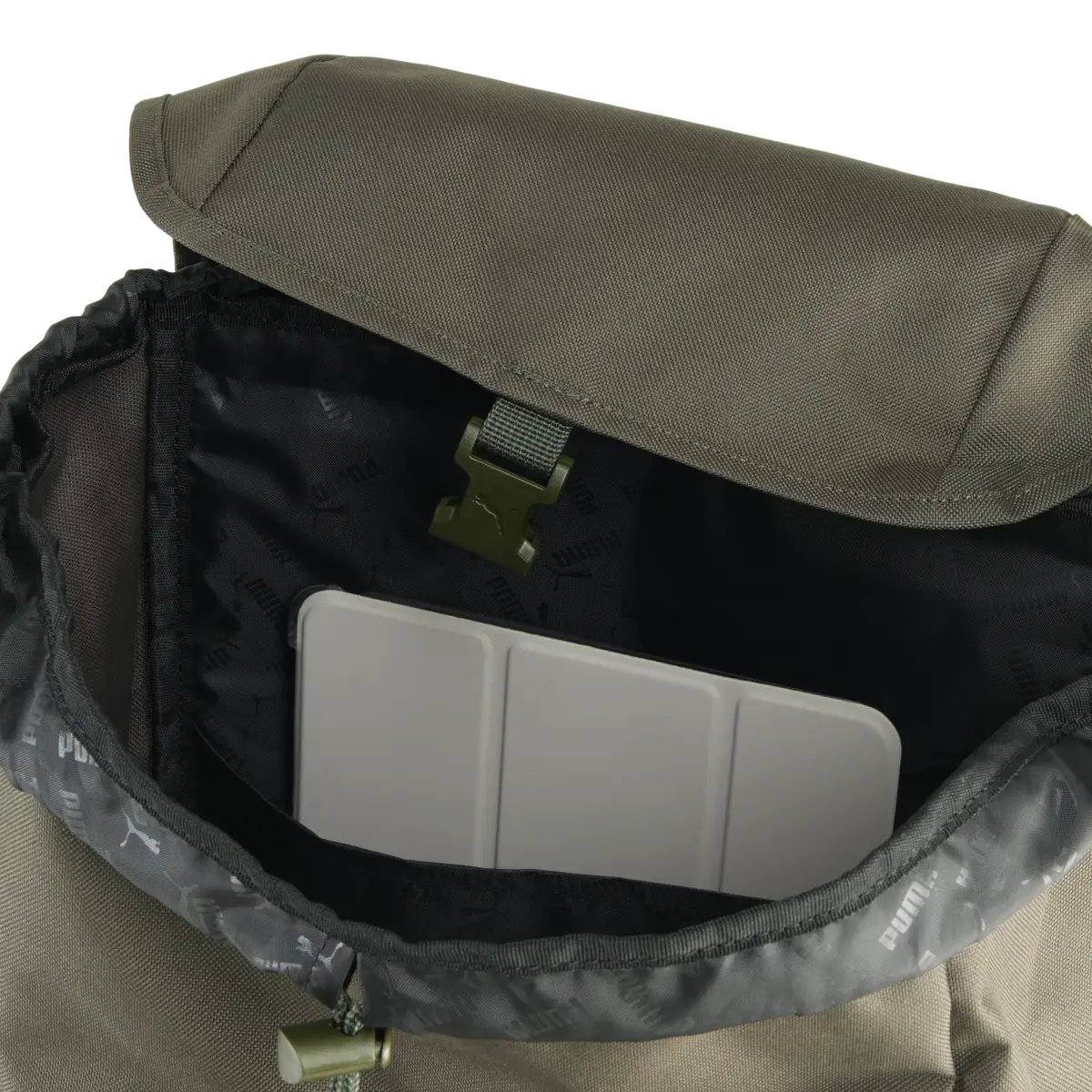 Puma PHASE HOODED Backpack Yeşil Erkek Çanta