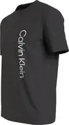Calvin Klein OFF PLACEMENT LOGO T Erkek Siyah T-Shirt