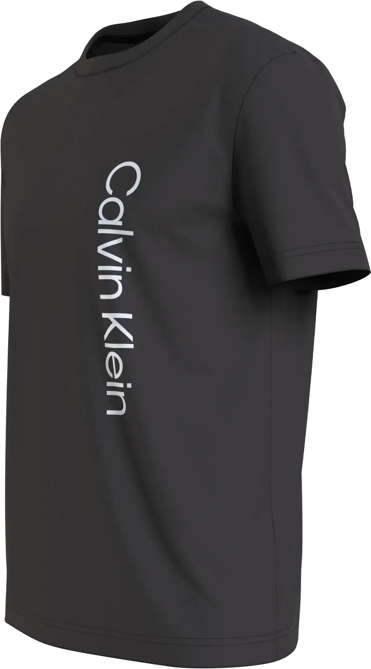 Calvin Klein OFF PLACEMENT LOGO T Erkek Siyah T-Shirt