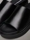 Calvin Klein FLAT MOLDED SANDAL S, 0GJ Siyah Kadın Terlik