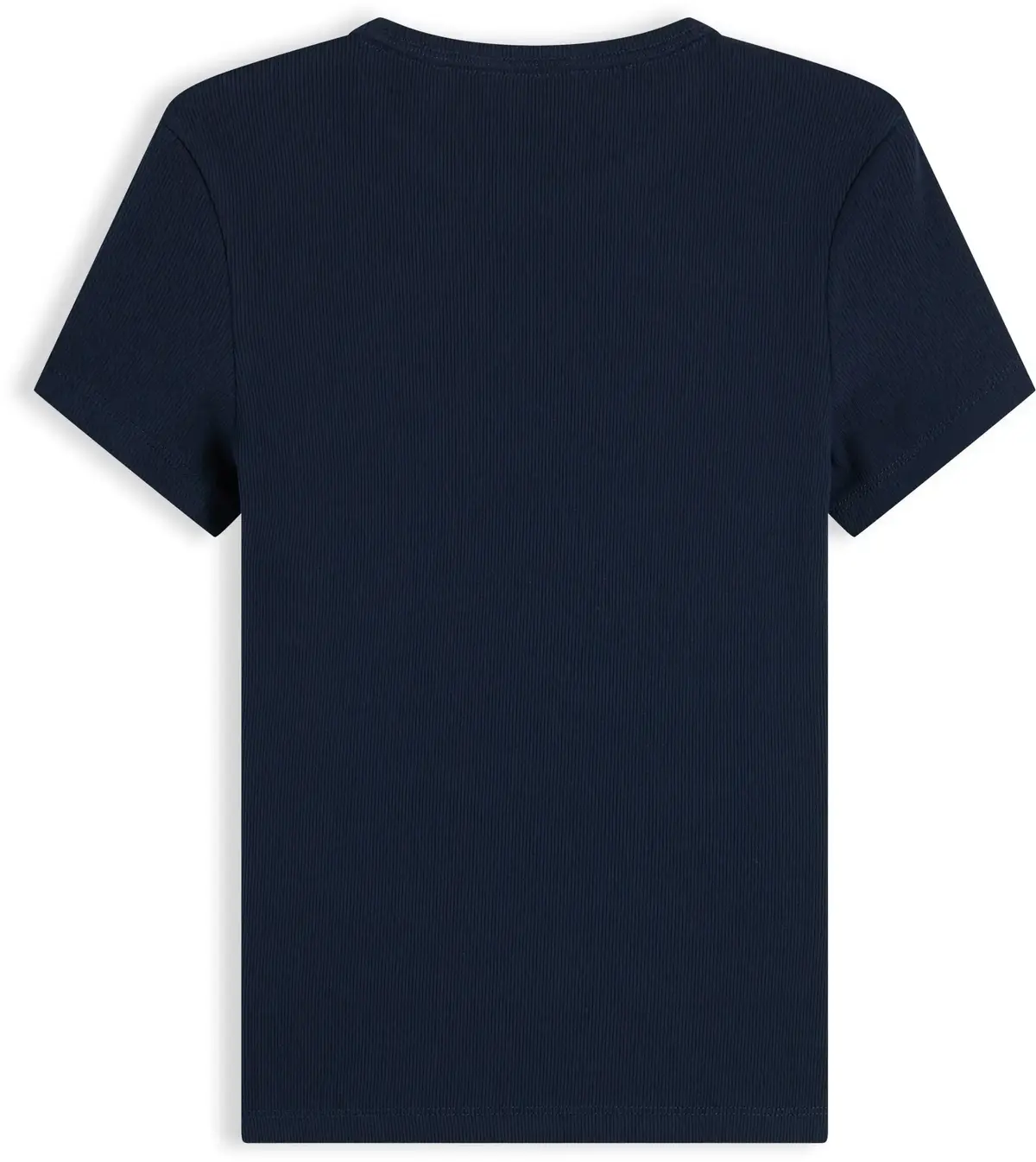 Tommy Hilfiger TJW SLIM BADGE RIB T, C1G Lacivert Kadın T-Shirt & Polo