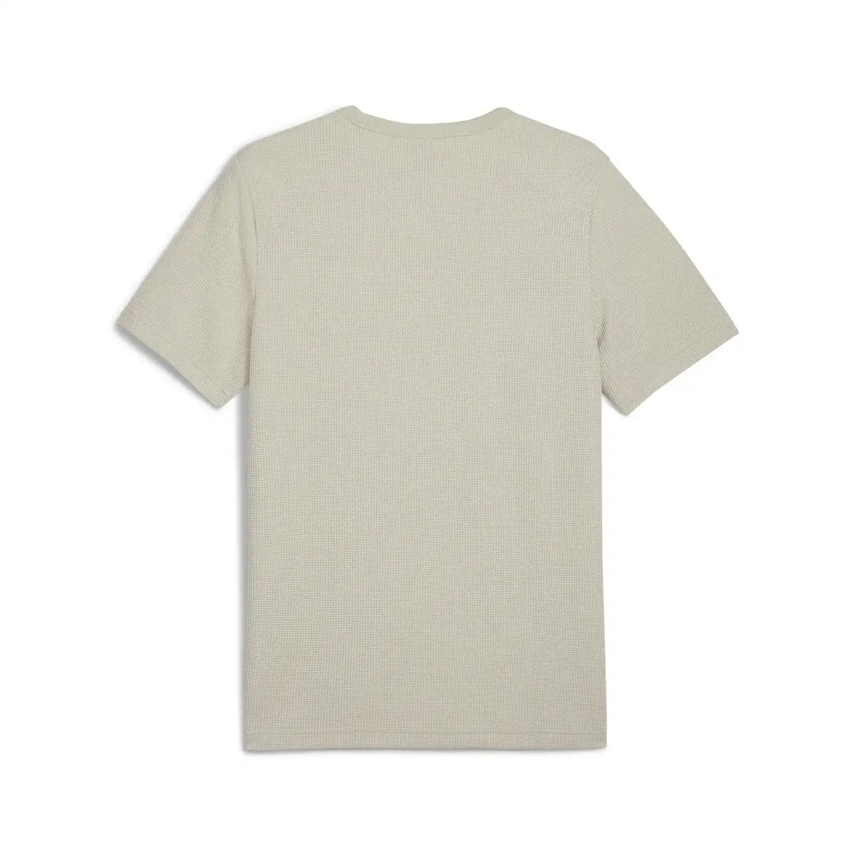 Puma ESS ELEVATED Waffle Tee Bej Erkek T-Shirt