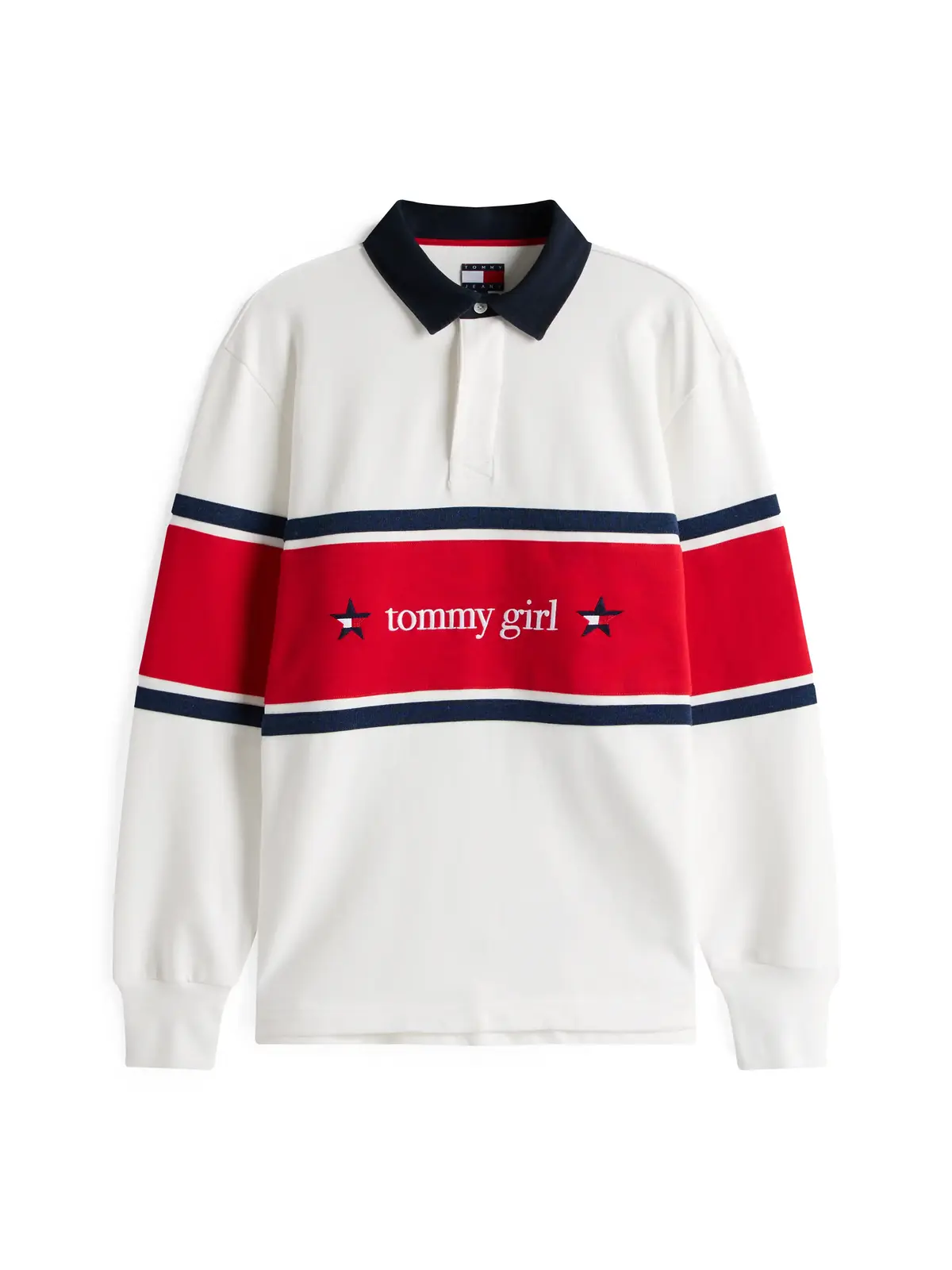 TOMMY GIRL RUGBY POL, YBL