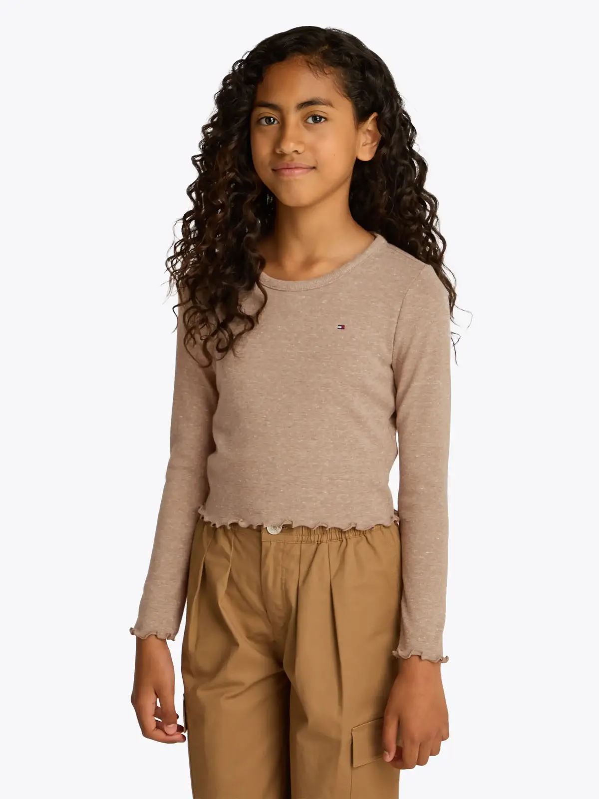SLUB KNIT TOP LS, GWA