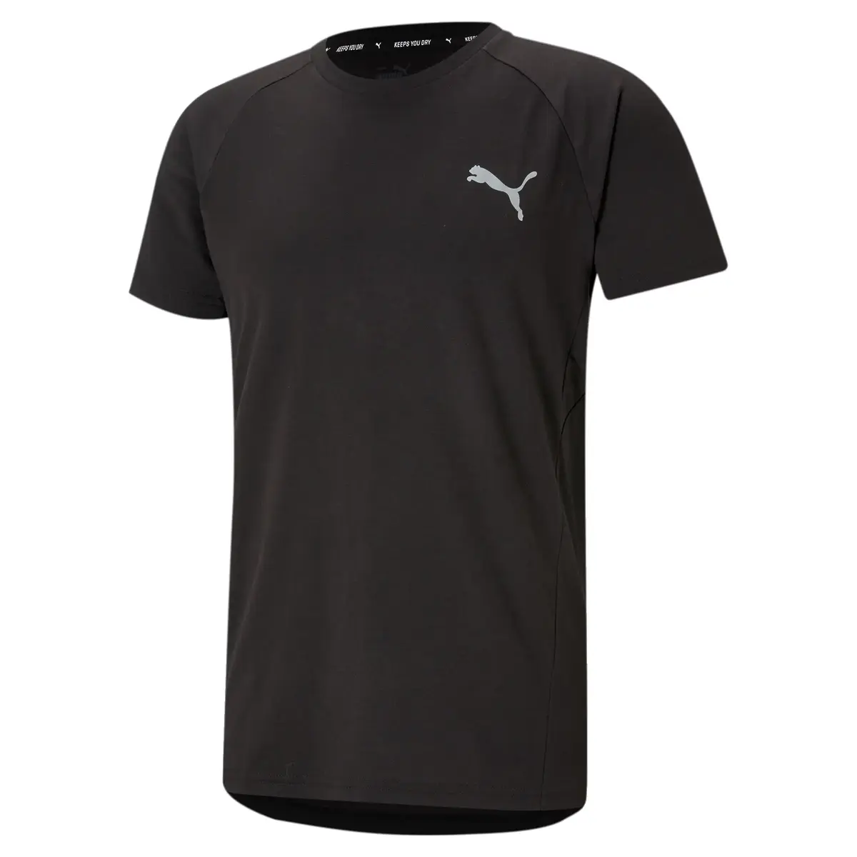 Puma EVOSTRIPE Tee Puma Black Siyah Erkek T-Shirt