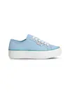 Calvin Klein VULC FLATFORM CTN LO Mavi Kadın Spor Ayakkabı