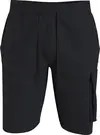 Calvin Klein MONOGRAM BADGE HWK S Erkek Siyah Şort
