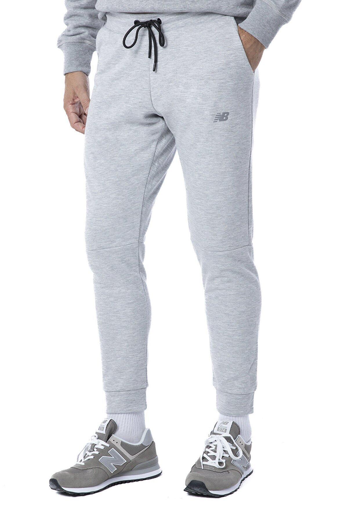 New Balance MNP3804 Erkek Gri Eşofman Altı