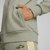 Puma Pl Mt7 Sweat Jacket Bej Erkek Fermuarlı Sweatshirt