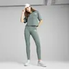PUMA CLASS Relaxed Crop Tee Yeşil Kadın Crop