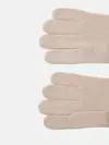 Calvin Klein PATCH WOOL KNITTED GLOVES Kahverengi Erkek Eldiven
