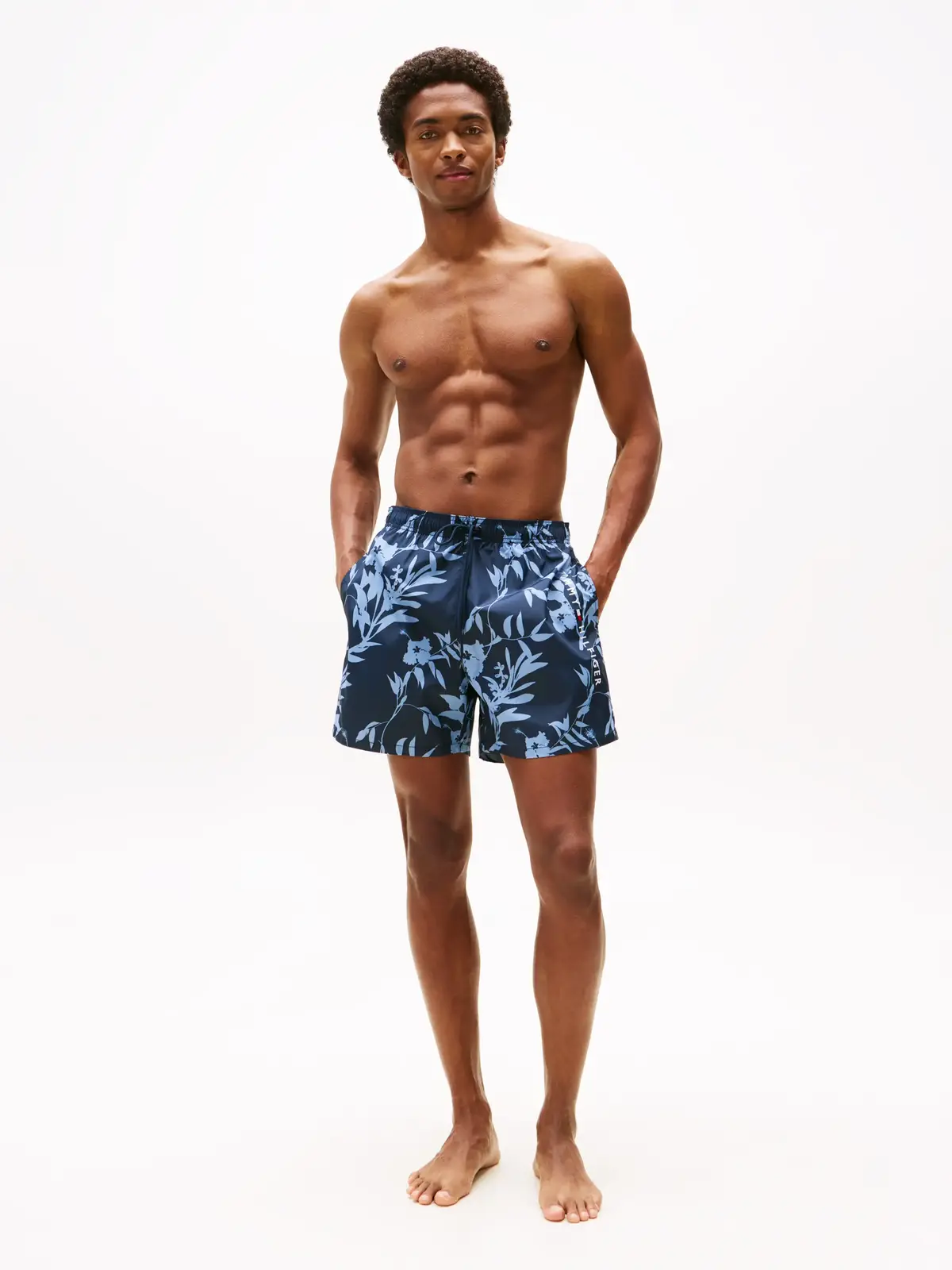 Tommy Hilfiger MEDIUM DRAWSTRING PR, 0G0 Lacivert Erkek Mayo